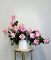 Pink Rose Vase Arrangement - Image 3