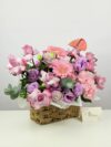 Blush Bloom Basket - Image 3