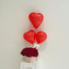 Eternal Rose Box with Balloons - Image 2