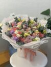 Pastel Garden Mixed Flower Bouquet - Image 2